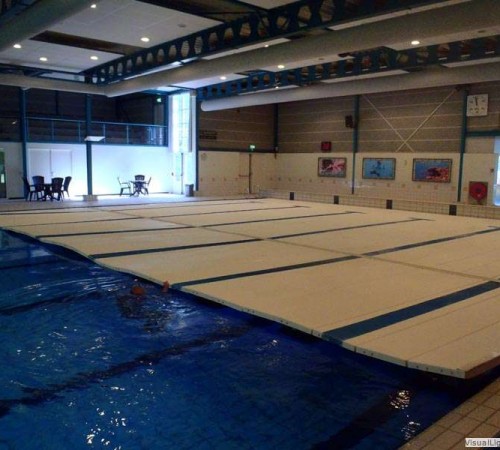 Reinigen klep beweegbare bodem Orka zwembadreparatie