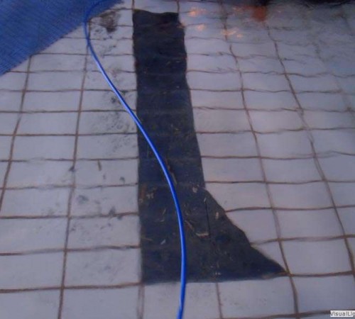 Tegelreparatie ondiep golfbad Orka zwembadreparatie